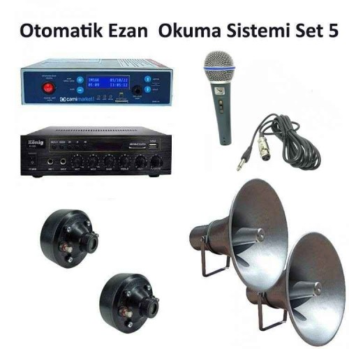Otomatik Ezan Okuma Sistemi Set 5 Otomatik Ezan Okuma Sistemi Set 5